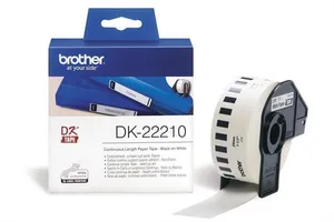 Farbband für QL-Drucker, Papier, 29 mm x 30,48 m, BROTHER